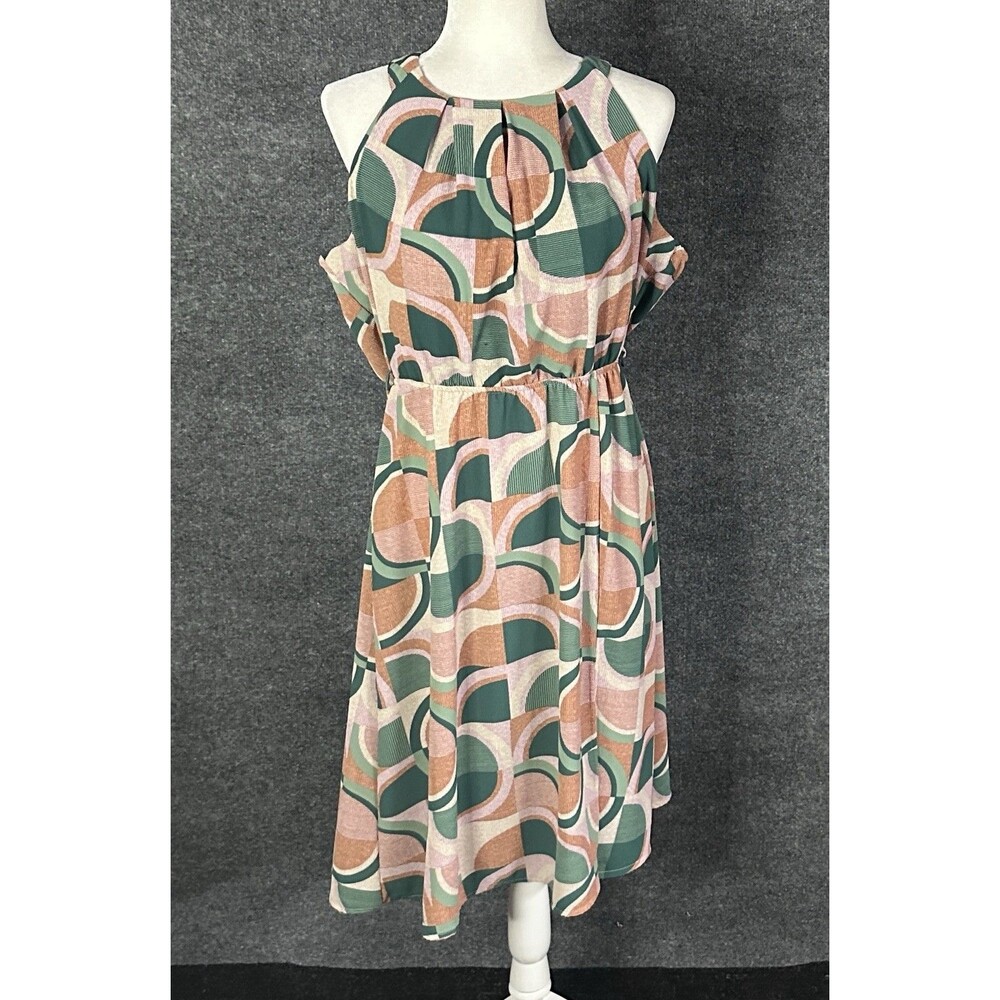 Faith & Joy Fit And Flare Sleeveless Maxi Dress Size XL AT3984